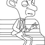 ausmalbilder Mr Bean (1)