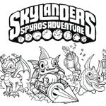 Skylanders ausmalbilder. Bild 14