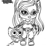 Ausmalbilder Monster High. Ghoulia Yelps Baby 12