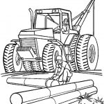 Ausmalbilder Traktor 1