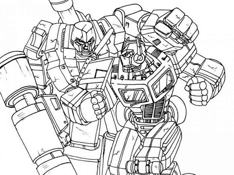 Transformers 9 Ausmalbilder